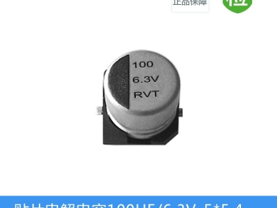 贴片电解电容 RVT系列-100UF-6.3V-5X5.图1