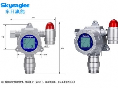 SK/MIC-600-W 固定式隔爆型气体浓度检测仪图2