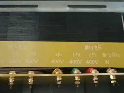 储能690V变400V隔离变压器图1