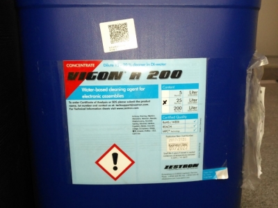 供应ZESTRON VIGON A200水基型清洗剂图1